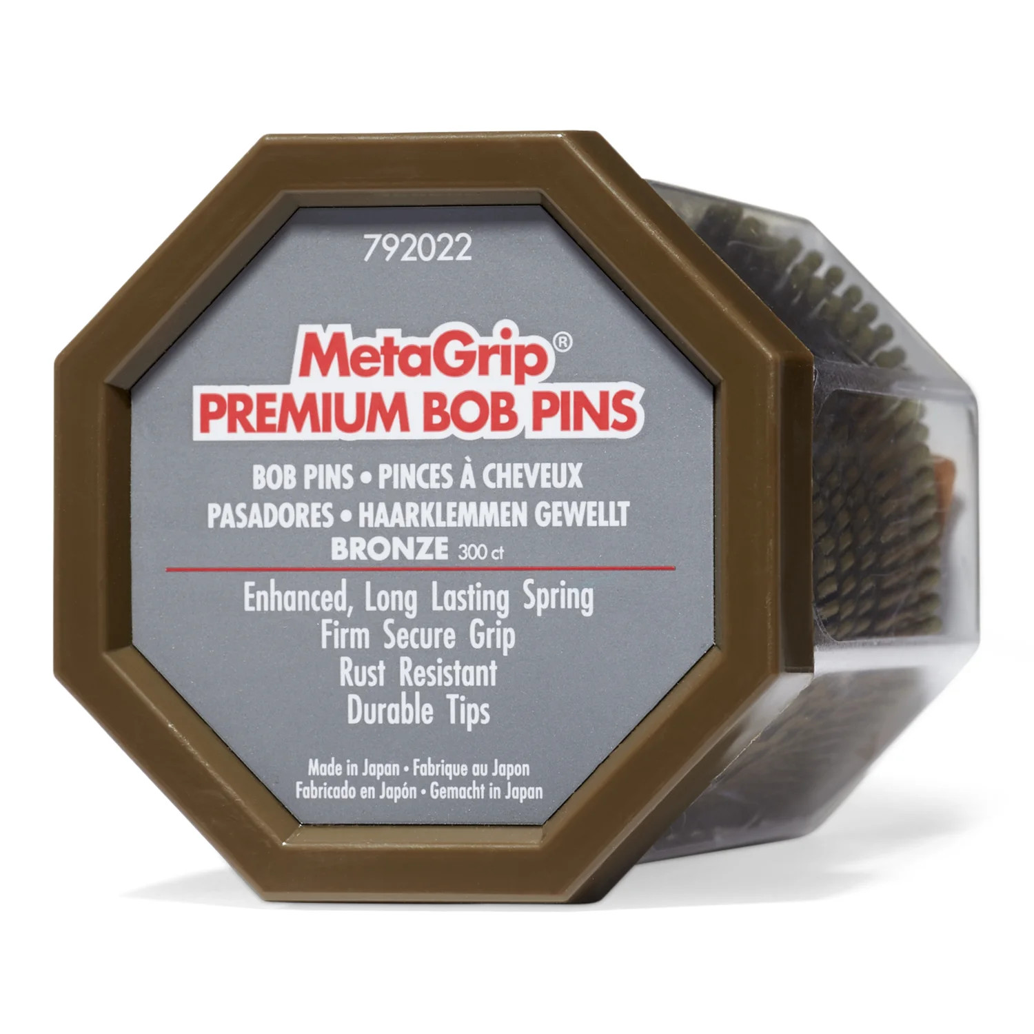 MetaGrip Bronze Premium Bobby Pins, 300 Count - Walmart.com | Walmart (US)