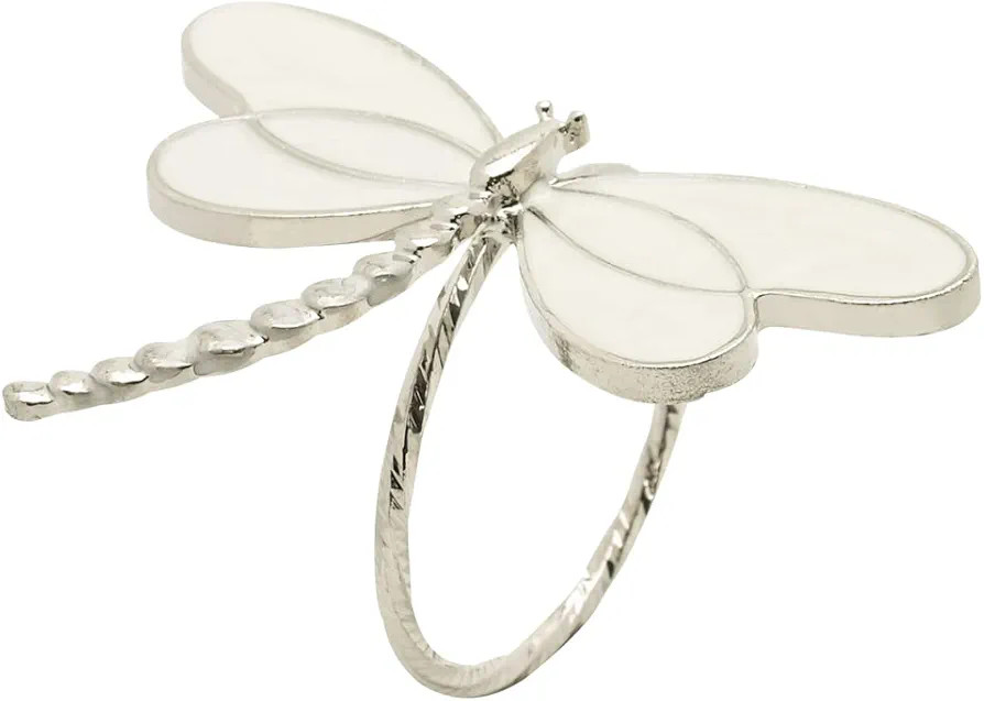 Mimo Style Anel de Guardanapo Luxo Formato Libélula, Perfeito para Todas as Ocasiões, Feito de ... | Amazon (BR)