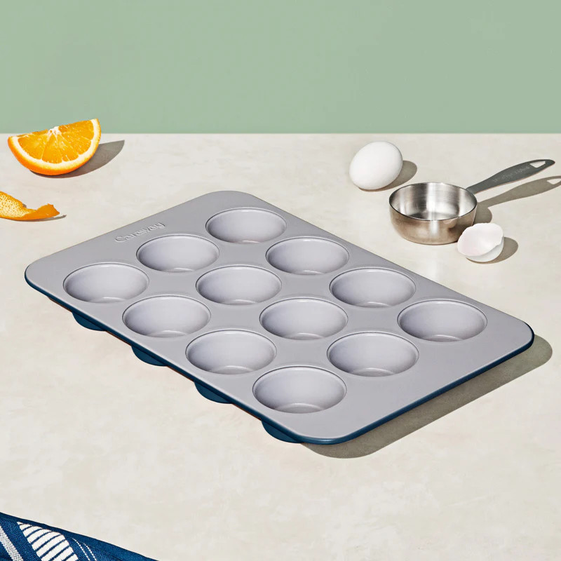 Caraway Navy Muffin Pan | Caraway