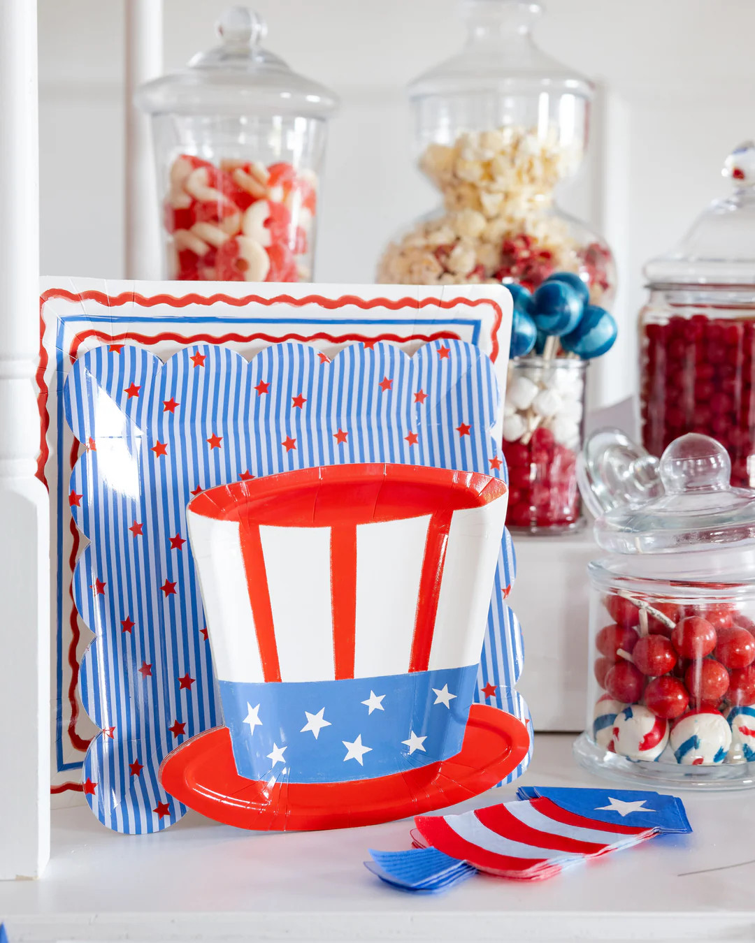 Uncle Sam Hat Paper Plate | My Mind's Eye