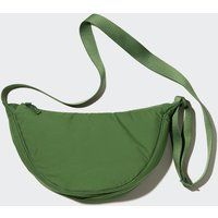 Uniqlo - Round Mini Shoulder Bag - Green - One Size | UNIQLO (UK)