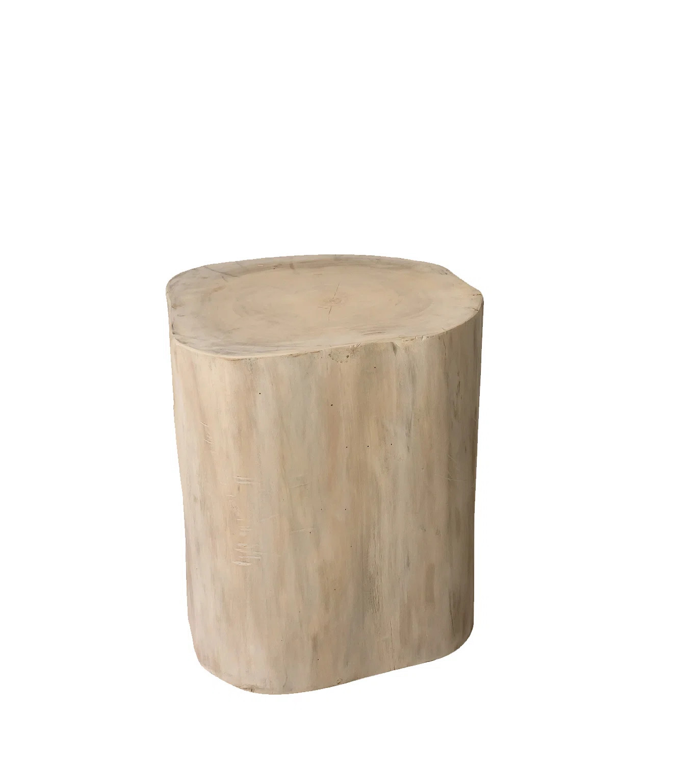 Foundry Select Davalos Solid Wood Tree Stump End Table | Wayfair | Wayfair North America