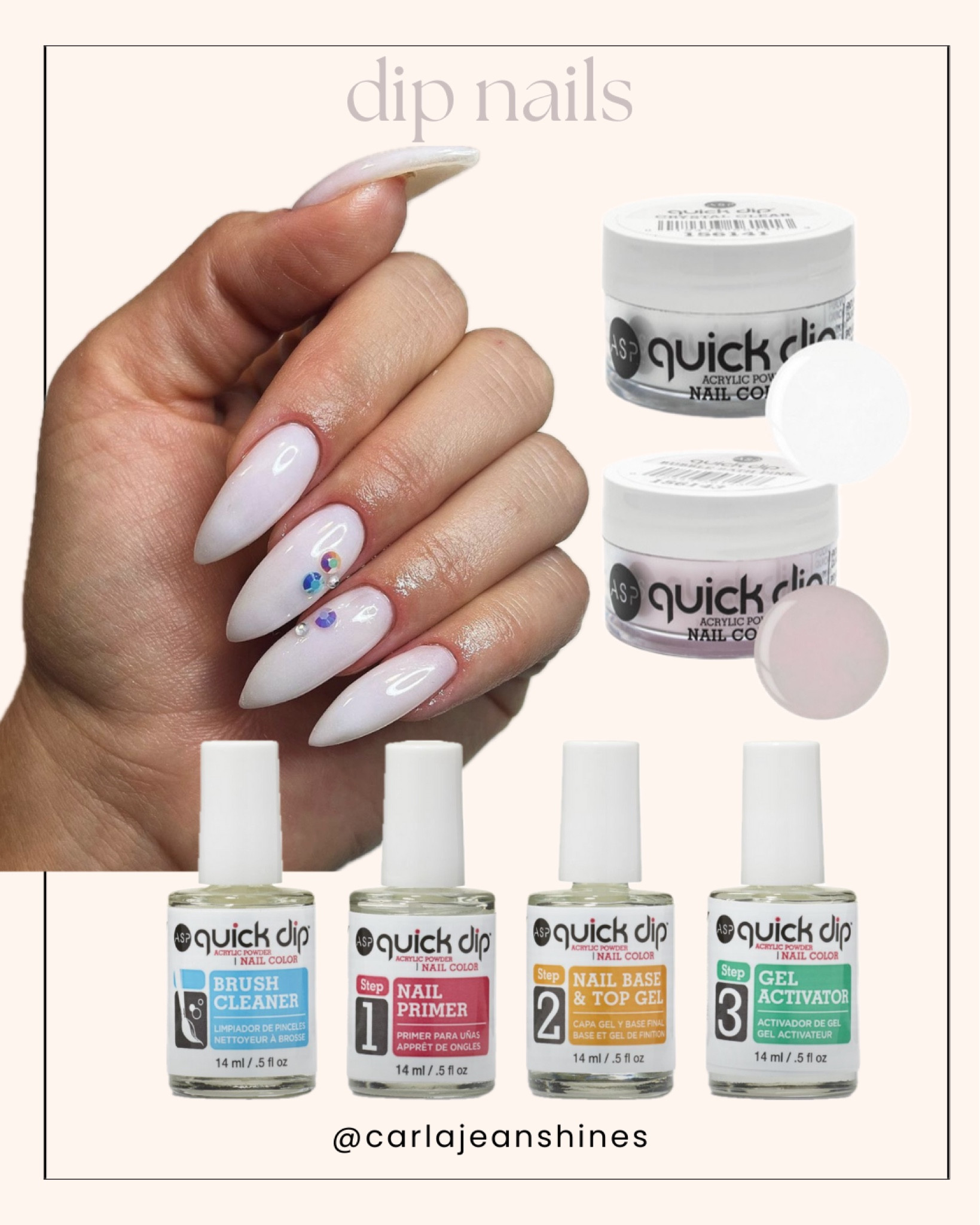 Everything you need at Sally Beauty! Bubble Bath is one of my favorite colors from their quick dip line. Their liquid system is the best I’ve tried and I’ve tried them all. 

#LTKHoliday #LTKGiftGuide #LTKbeauty