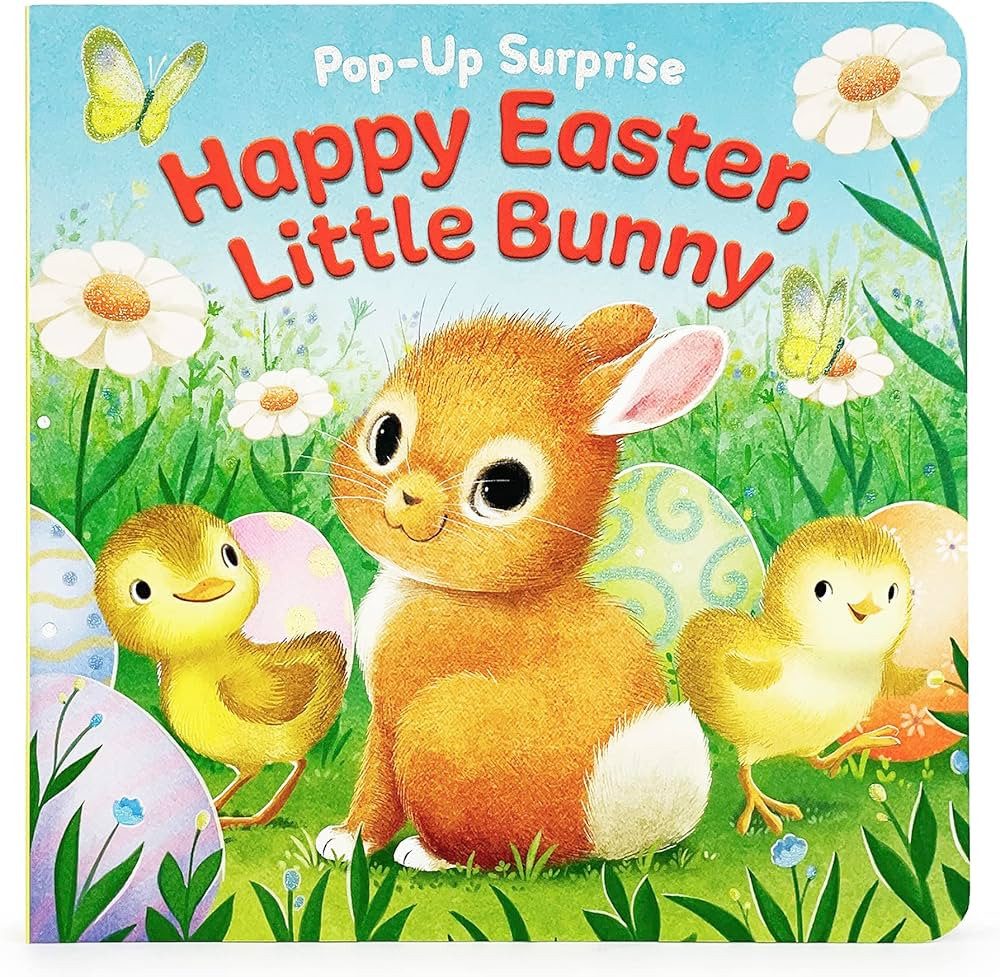 Happy Easter, Little Bunny Lift-a-Flap & Pop-Up Surprise Children's Board Book, Ages 2-6 | Amazon (US)