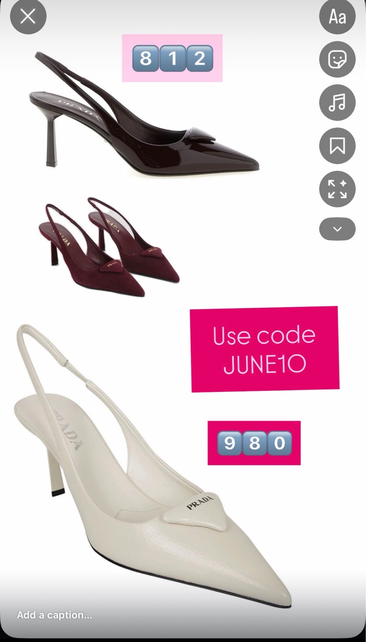 Prada sling back pump sale use code
JUNE10

#LTKSaleAlert #LTKootd #LTKSeasonal
