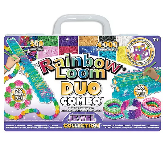 Choon's Design Rainbow Loom - Jewel CollectionDUO Combo Set - QVC.com | QVC