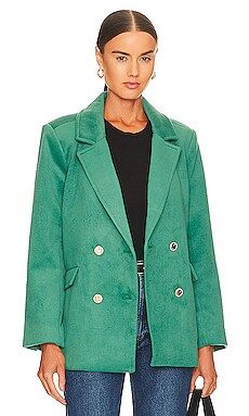 Lovers and Friends Melrose Jacket in Aqua Blue from Revolve.com | Revolve Clothing (Global)
