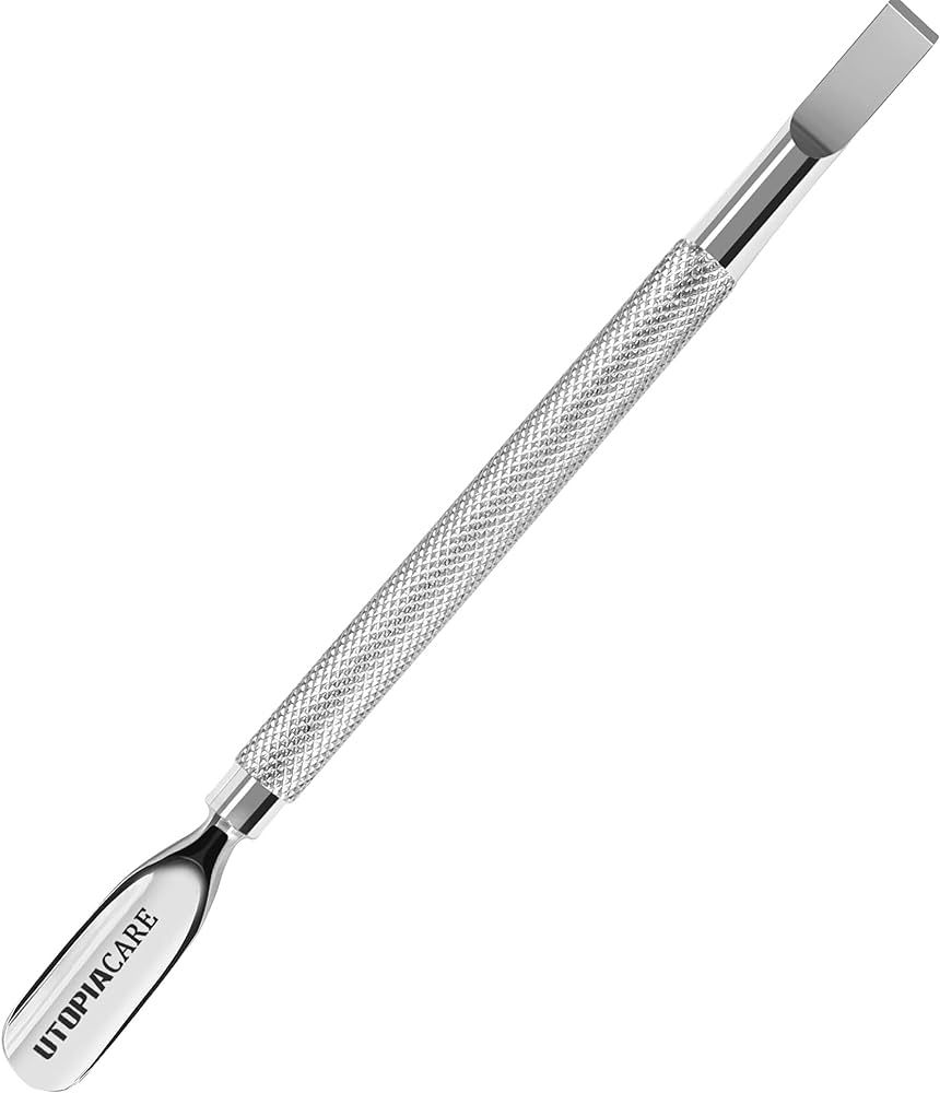 Utopia Care Cuticle Pusher Tool and Spoon Nail Cleaner - Professional Grade Stainless Steel Cutic... | Amazon (US)