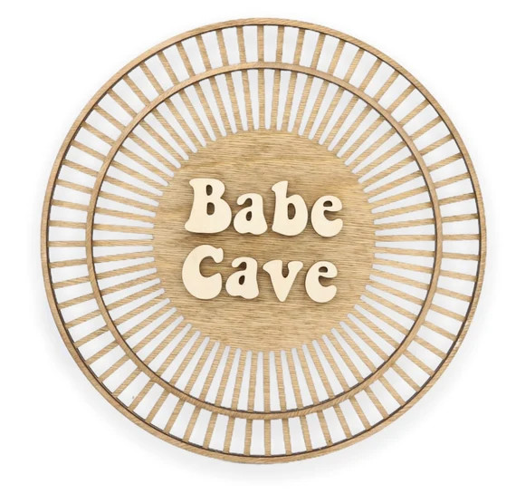 3D Sign Boho Nursery Sign Circle Sign Boho Decor Boho | Etsy | Etsy (US)