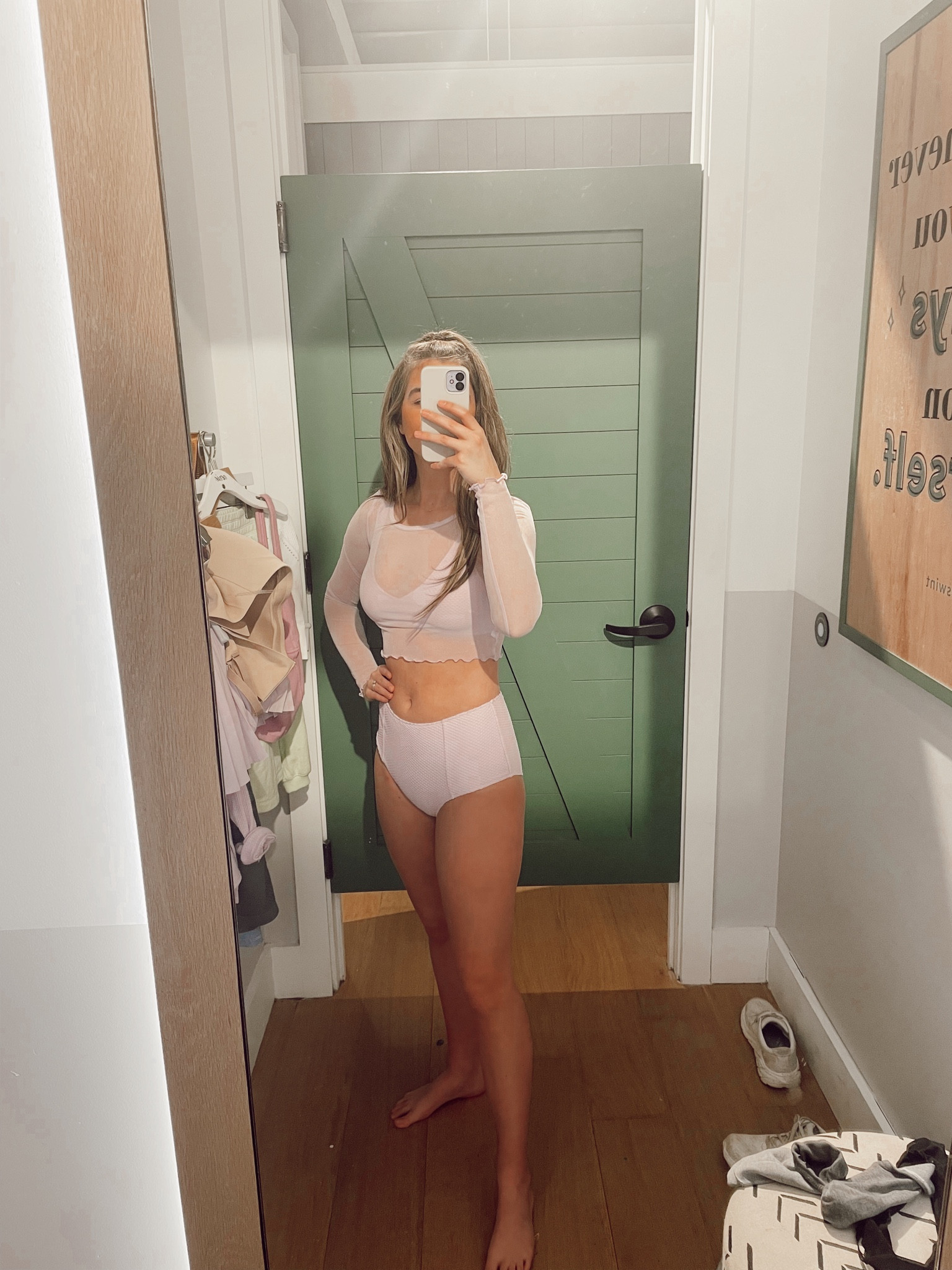 I love the addition of the sheer top!! Such a cute swimmy! 

#LTKswim #LTKtravel #LTKstyletip