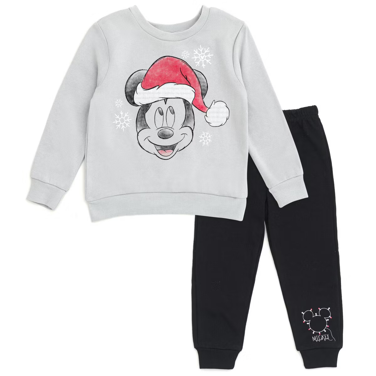 Disney Christmas Halloween Fleece Sweatshirt and Jogger Pants Outfit Set Toddler | Target