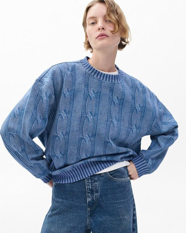 Miramar Cable-Effect Sweatshirt | rag & bone