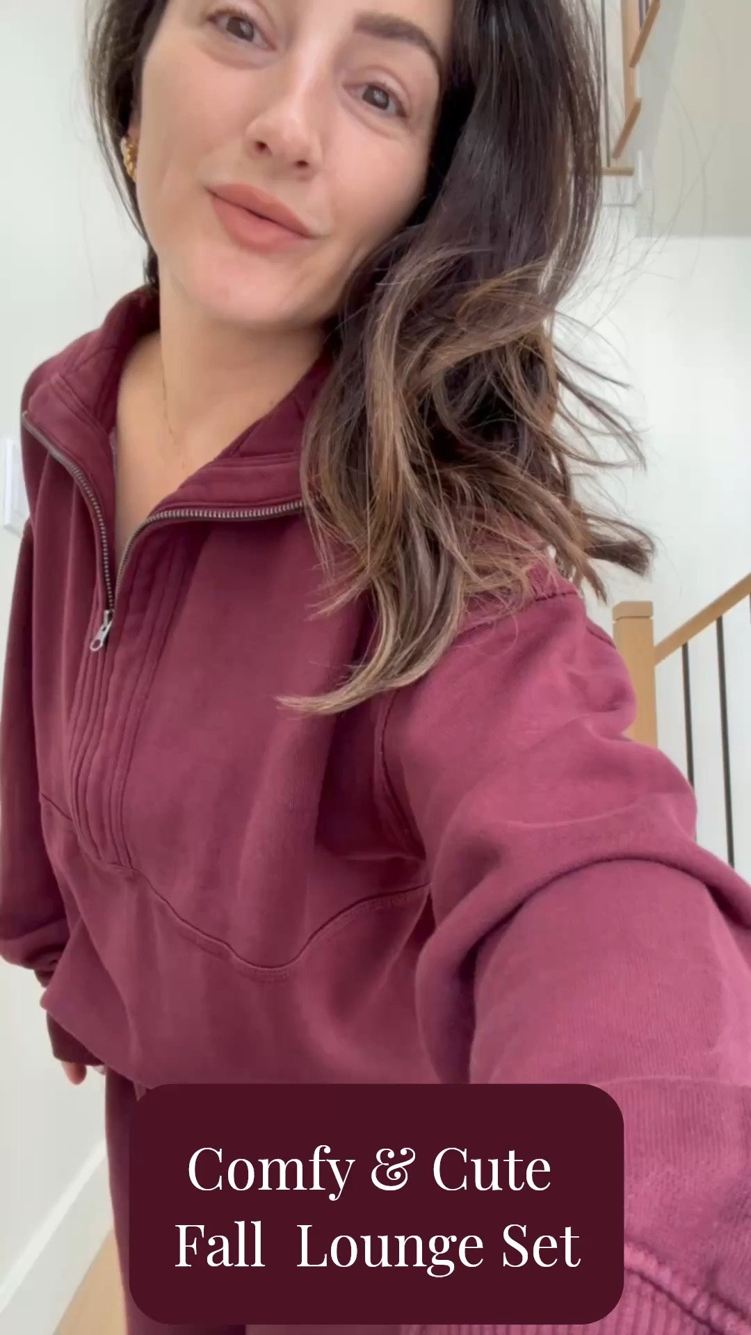 Perfect oversized matching set for the fall season! 

Sweatshirt size xxs - it’s very oversized! 
Pants size small short 

5’0” 135lbs  
Petite friendly

#LTKootd #LTKSaleAlert #LTKPetite