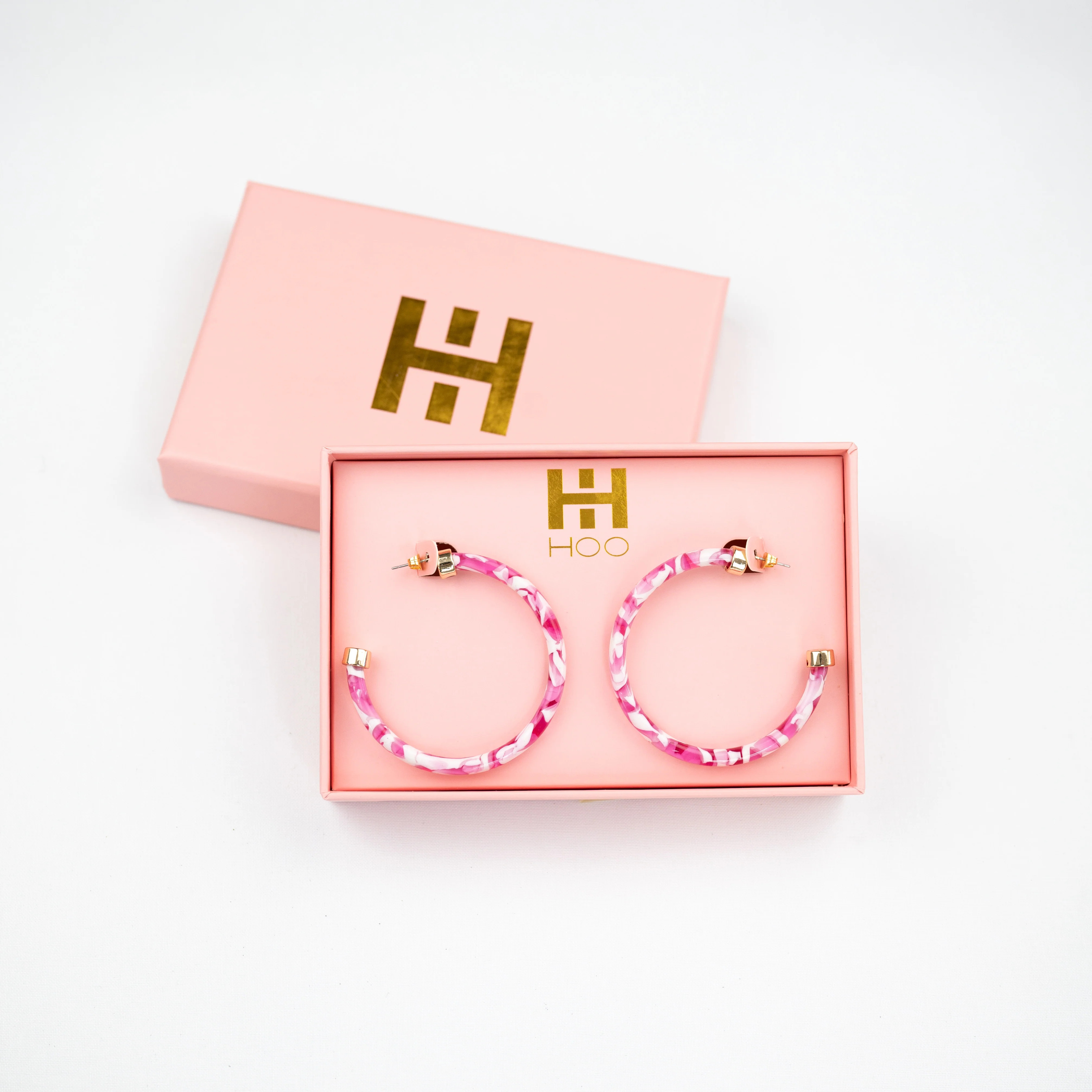 Hoops - Pink Confetti | Hoo Hoops