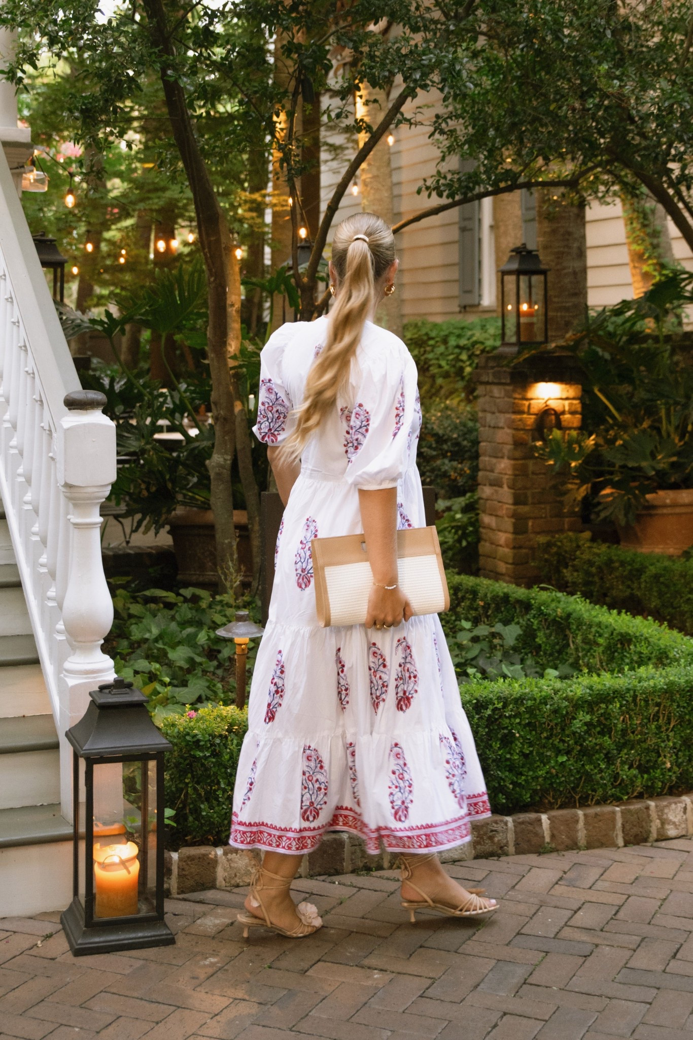 A summer dinner in Charleston! This outfit was so perfect to throw on and enjoy dinner in! Shoes are extremely comfortable and love this clutch for summer! True to size with everything! 

#LTKSeasonal #LTKOver40 #LTKMidsize