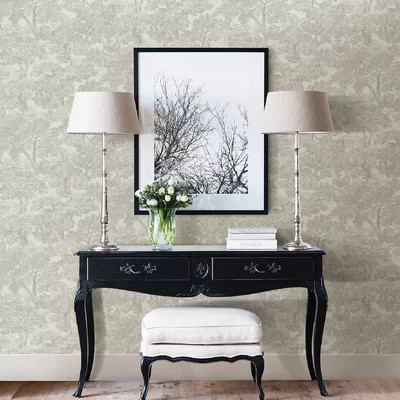 Otera Toile 33' x 20.5" Wallpaper Roll | Birch Lane