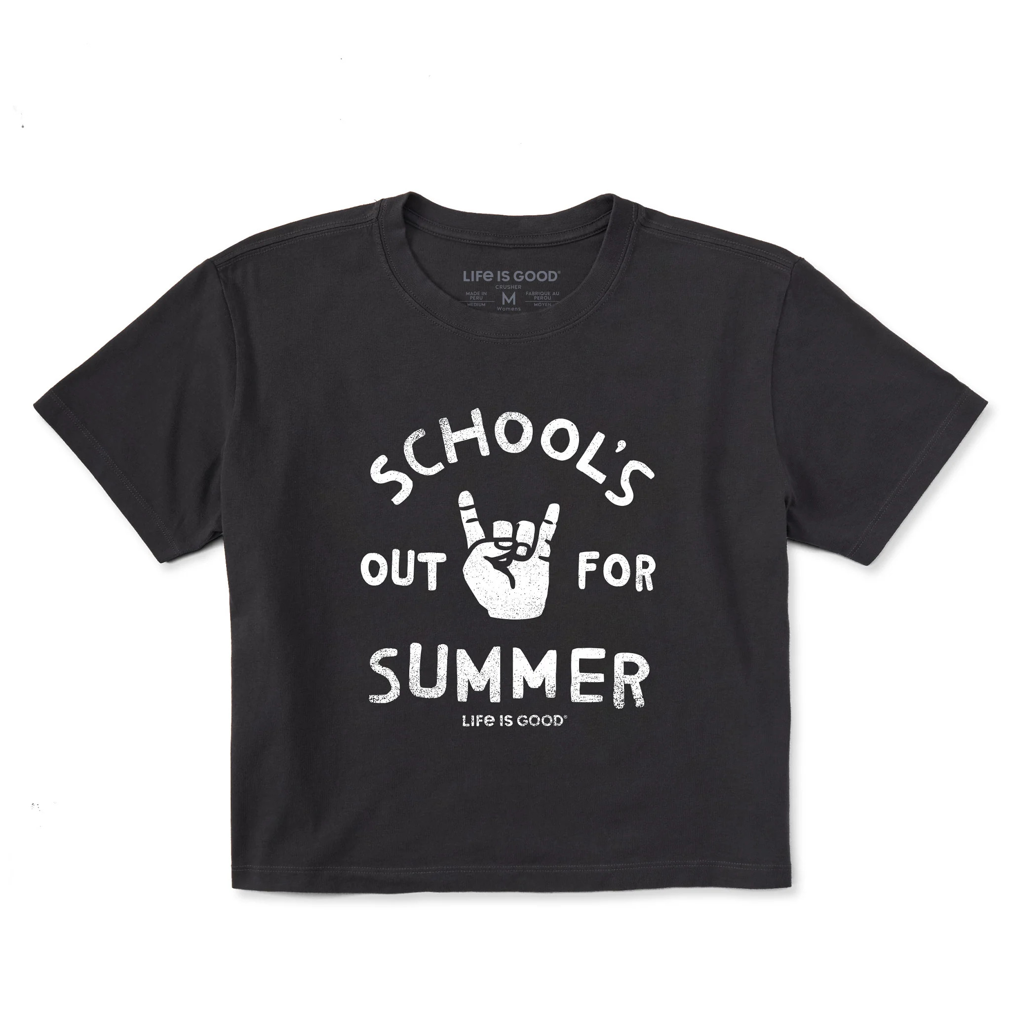 Women's School's Out For Summer Short Sleeve Crusher Boxy Tee | Life is Good