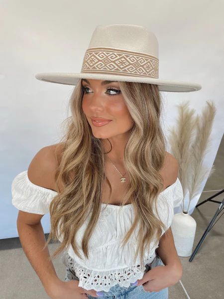 Ivory Monroe Hat | Lane 201 Boutique