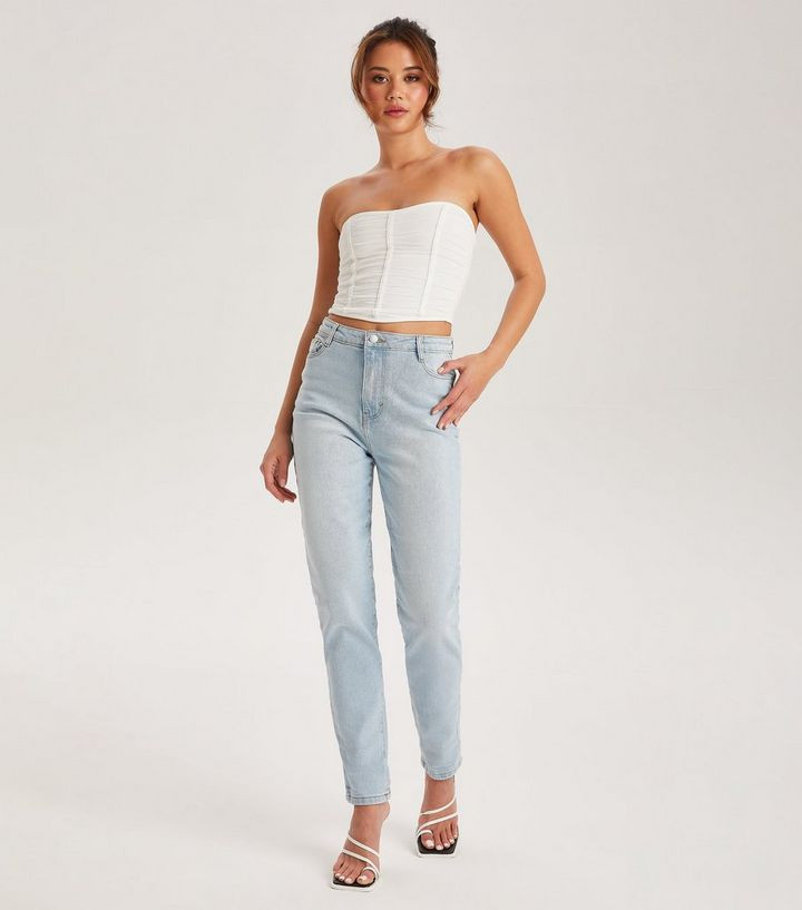 Urban Bliss Pale Blue Mom Jeans
						
						Add to Saved Items
						Remove from Saved Items | New Look (UK)