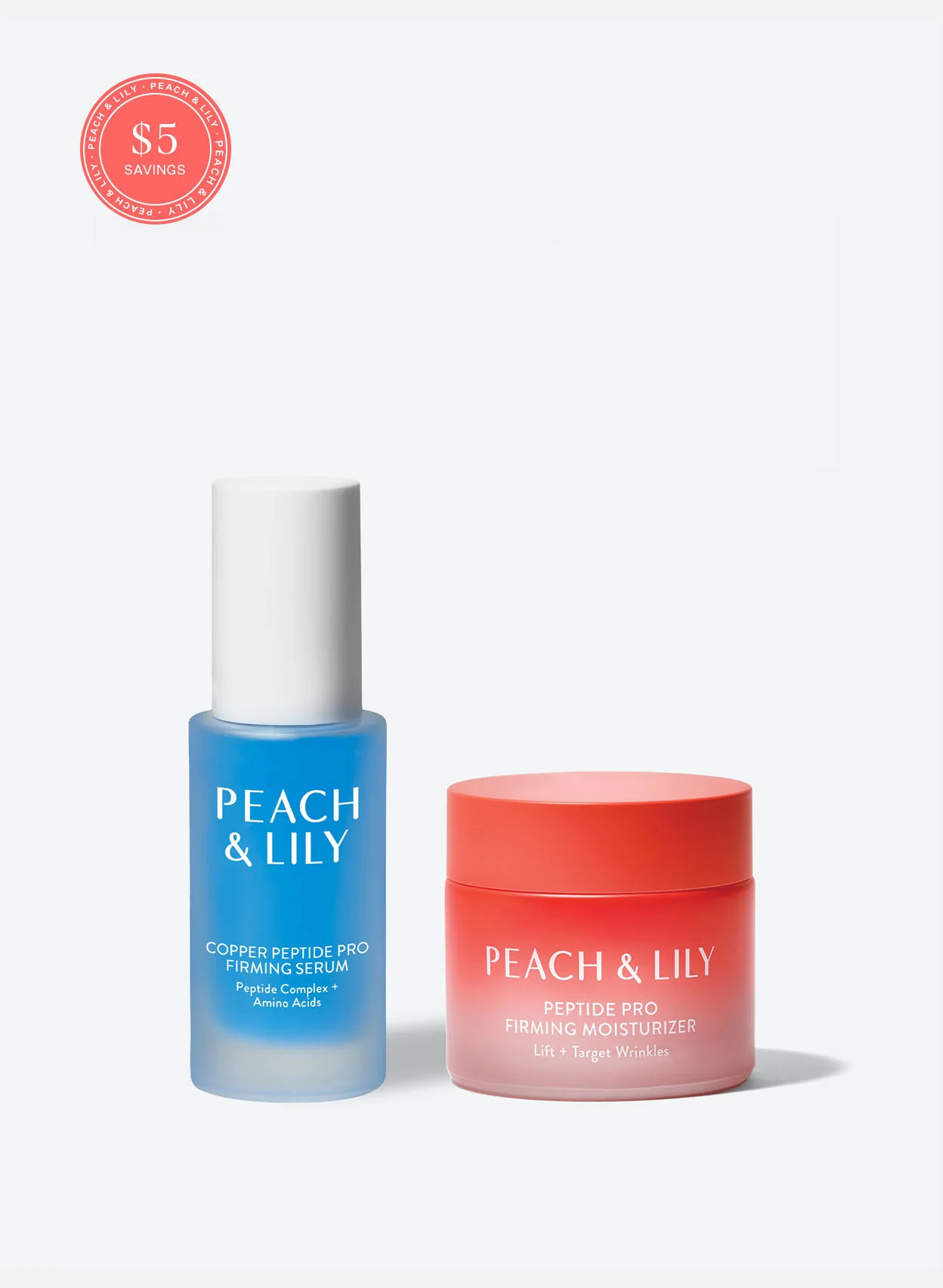 Peptide Pro Firming Duo | Peach & Lily