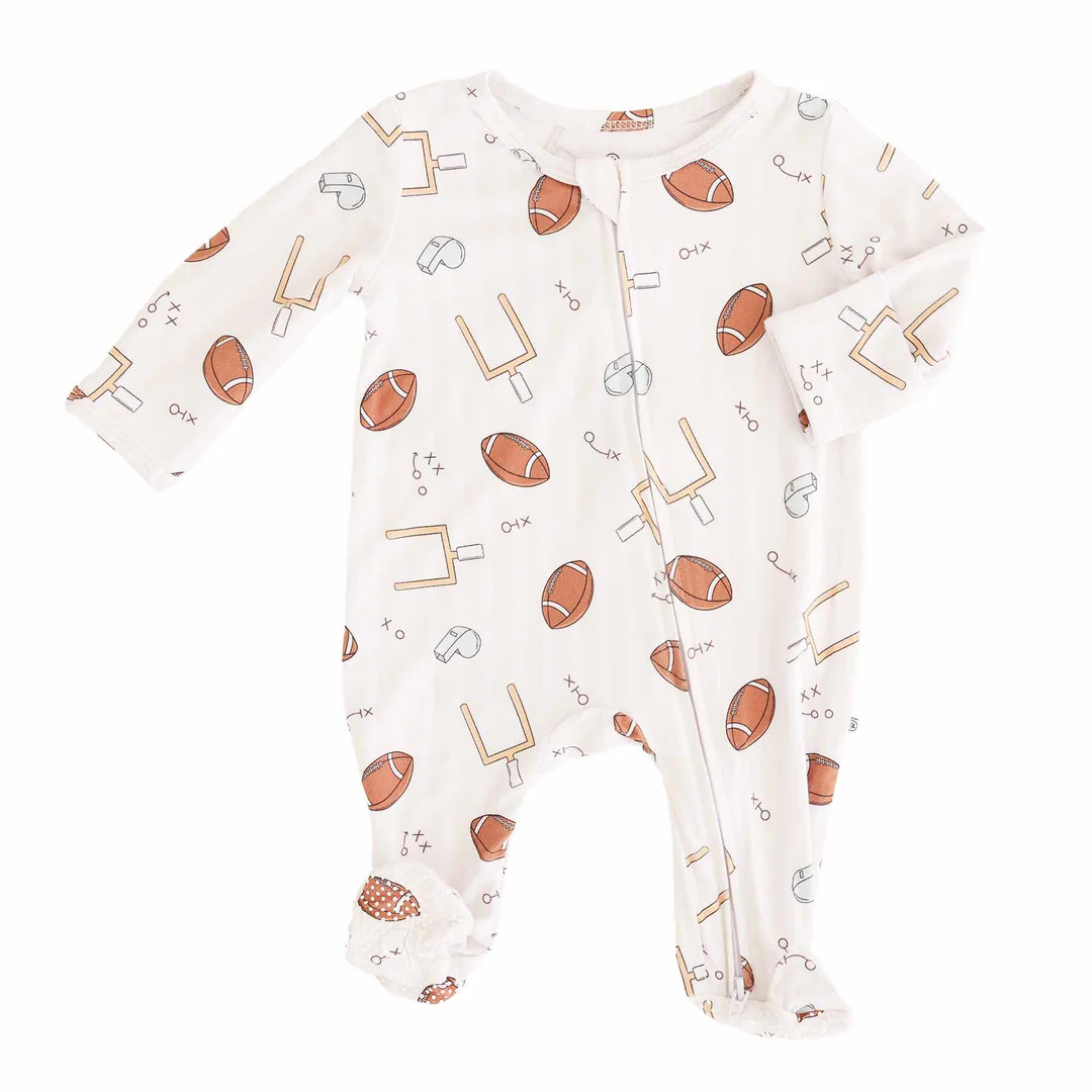 Boy Zipper Footies | Best Sellers | Caden Lane