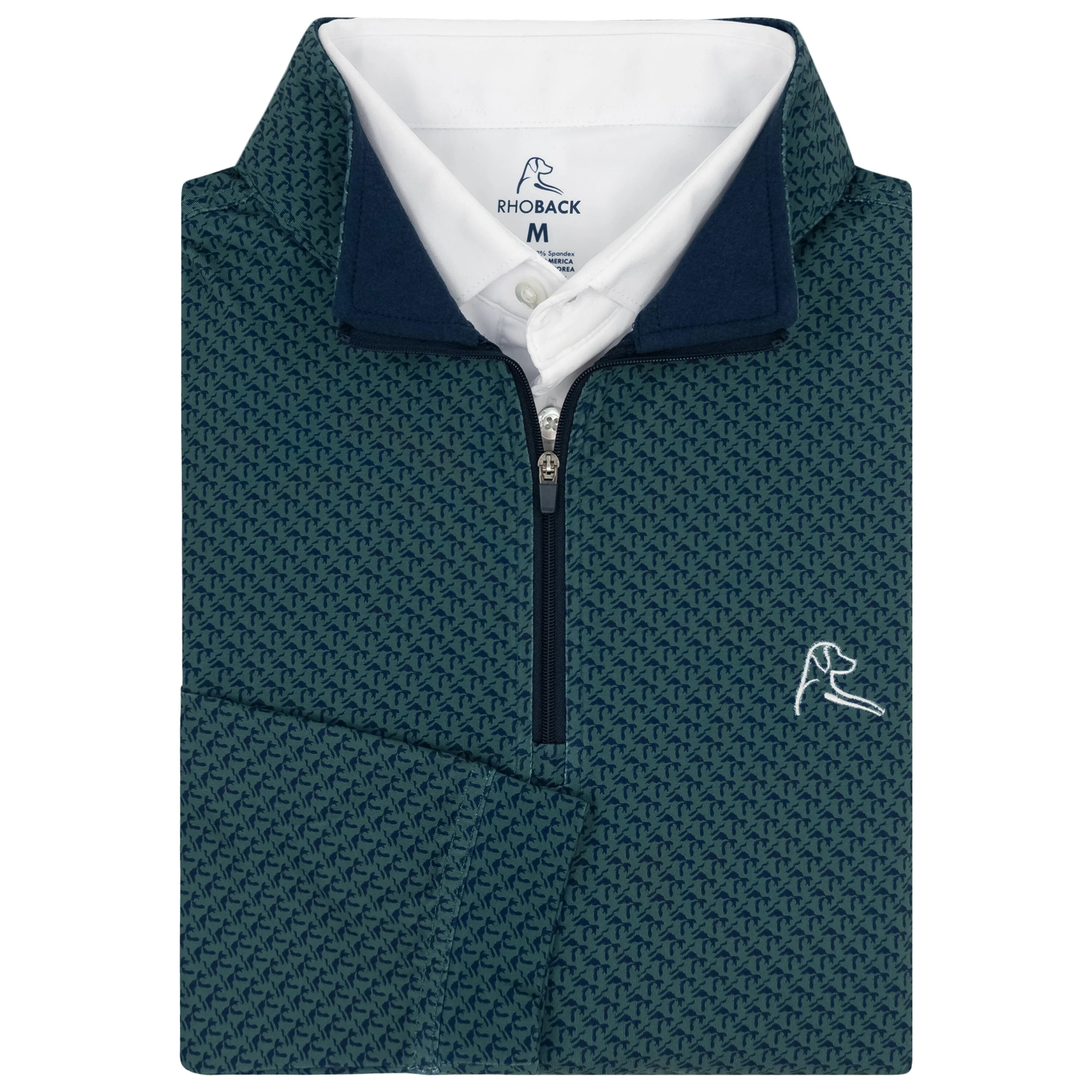 Heather Performance Q-Zip | RHOBACK