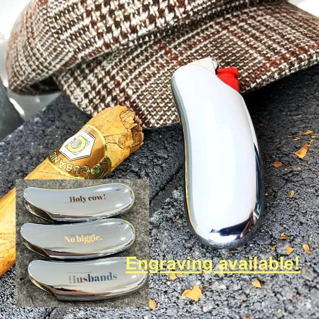 Personalized Premium Lighter Case Cover, Custom Metal Lighter Case Fits BIC Mini Size J5 or Stand... | Etsy (US)