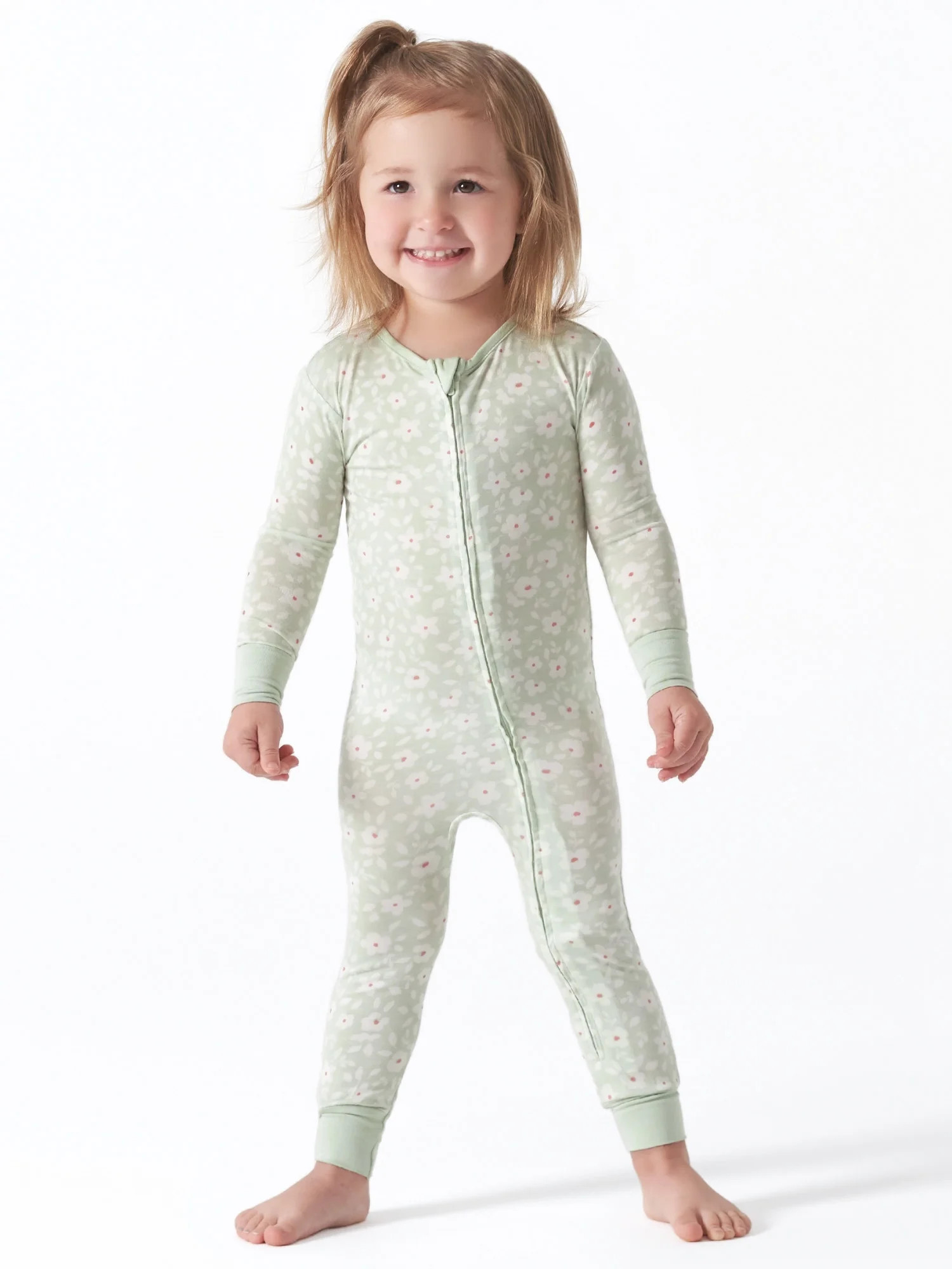 Modern Moments by Gerber Unisex Baby and Toddler Snug Fit Coverall Pajamas, Sizes 12M-5T | Walmart (US)