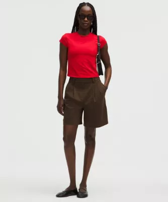 Daydrift Pleated High-Rise Short 7" | lululemon (AU)