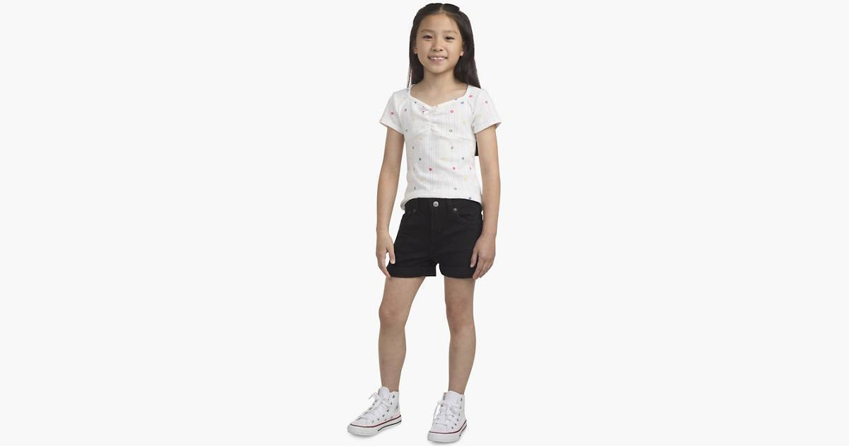 Girlfriend Shorty Shorts Little Girls 4-6x | Levi's US