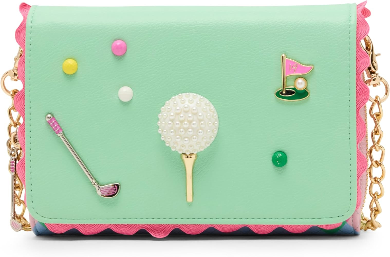 Betsey Johnson Gone Clubbing Wallet Crossbody | Amazon (US)