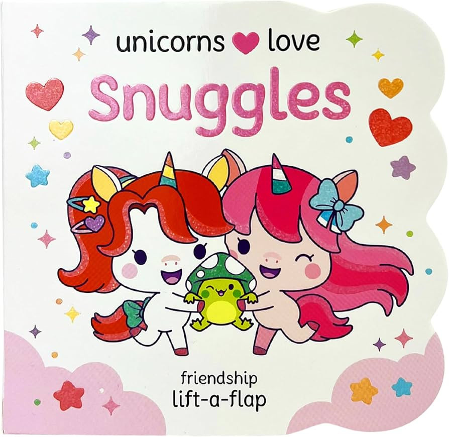 Unicorns Love Snuggles: A Lift-a-Flap Board Book for Babies and Toddlers: Plume, Camellia, Cottag... | Amazon (US)