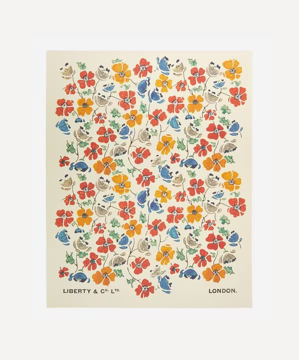 Unframed La Jeunesse Archive Liberty Art Print | Liberty London (UK)