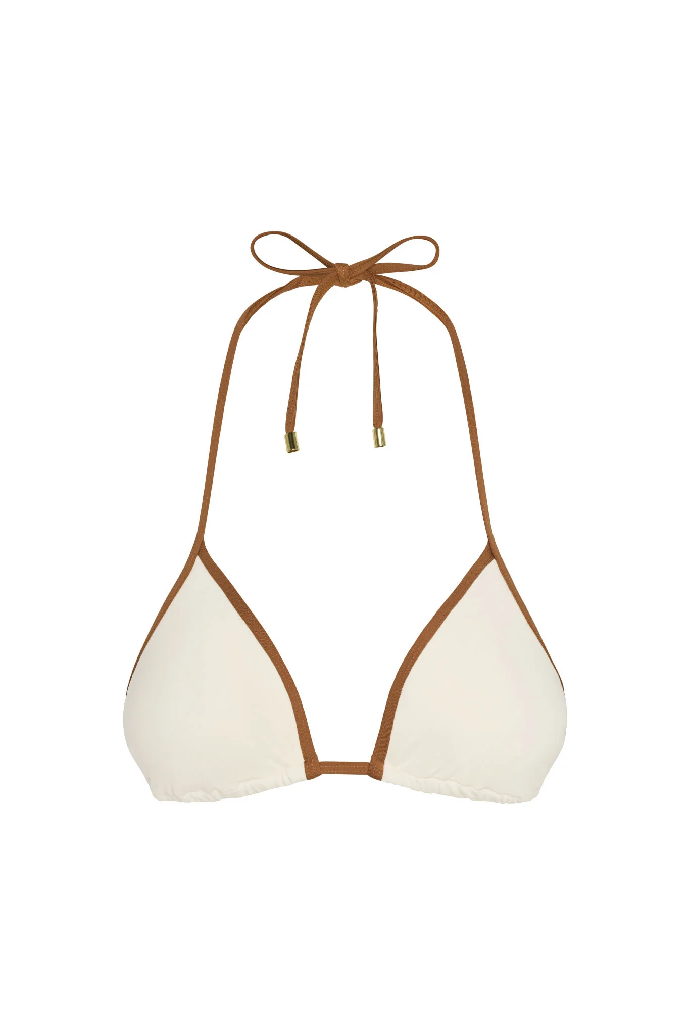 Palma Top - Ivory/Caramel | Monday Swimwear