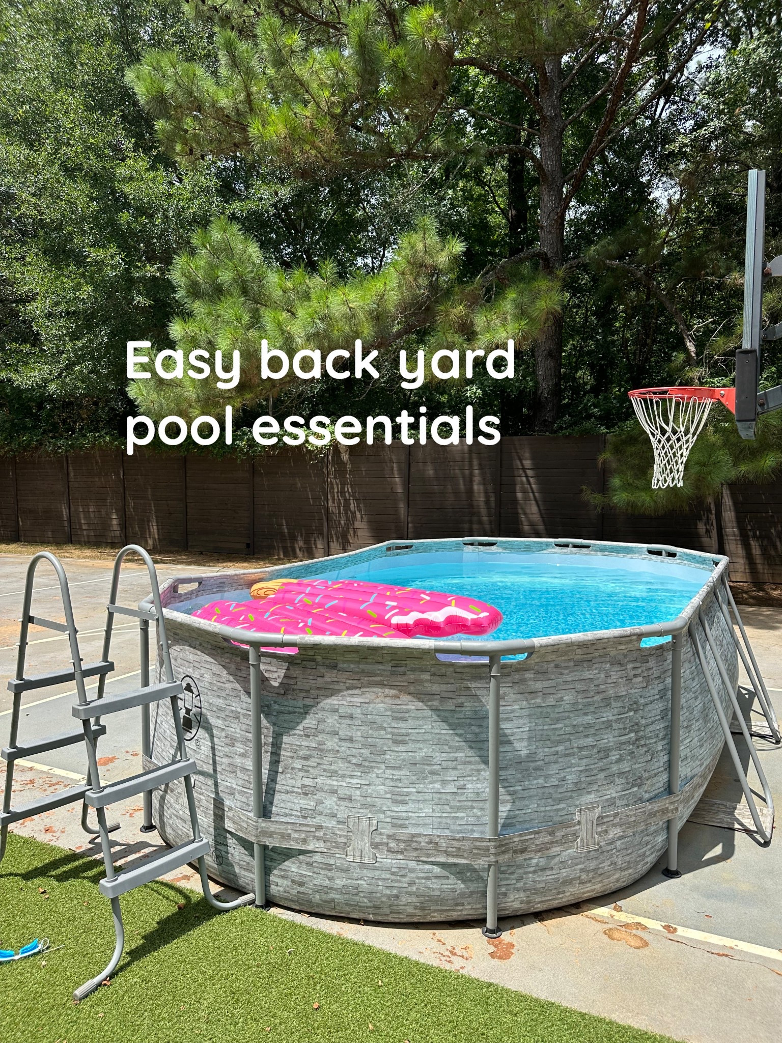 Three years in and we can’t believe how amazing this pool has been for our family!  Affordable, easy to maintain and we feel like it fits our busy lives but still is perfect for beating the Georgia heat!  

#LTKHome #LTKSeasonal #LTKSaleAlert