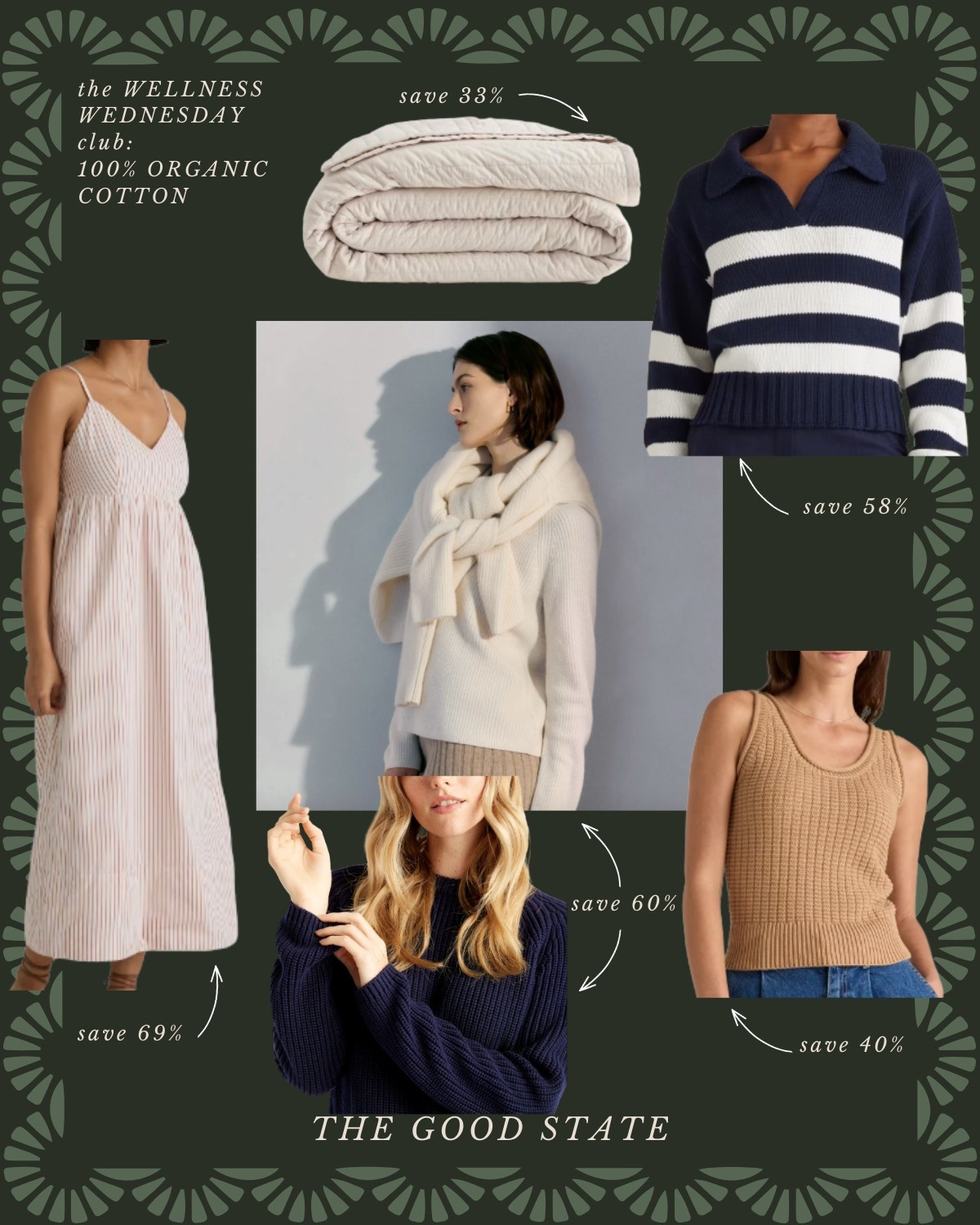 This is for the ladies desiring wholeness in every area. The ones who are trying to get their steps in and making a point to drink enough water *in a cute bottle of course*. The ones who are looking to make simple changes for the sake of a more healthy, full life. The girlies on the hunt for better skincare that won’t break the bank. Wholeness looks good on you😘


The good state, Lauren England, under $50, Anthro, Anthropologie, spring fashion, spring ootd, Abercrombie and Fitch, spring fashion, vacation outfit, ootd, sandals, tuckernuck, kitchen, Amazon finds, quince, wellness, health, athleisure, athletic wear, nursery, health and wellness, organic cotton clothing, vacation outfit sweater, fisherman sweater, teacher outfit, workout wear, fitness 

#LTKSaleAlert #LTKFindsUnder100 #LTKStyleTip