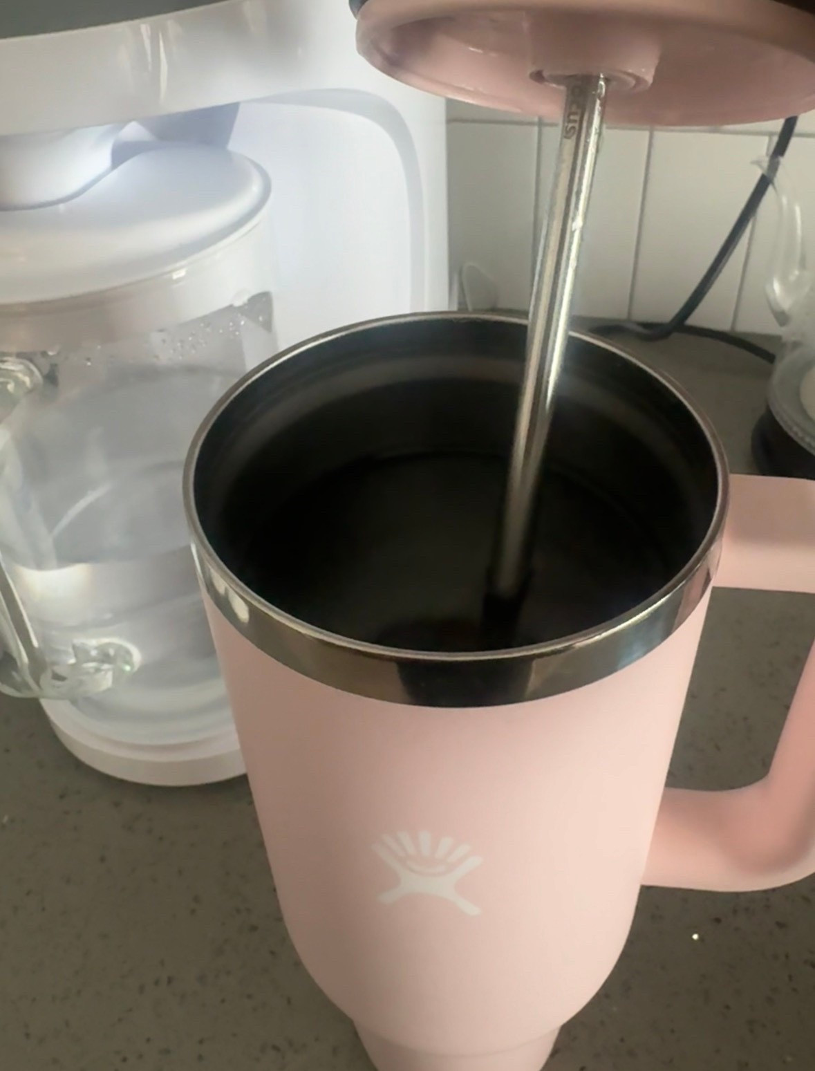 stainless steel straws for water bottles!