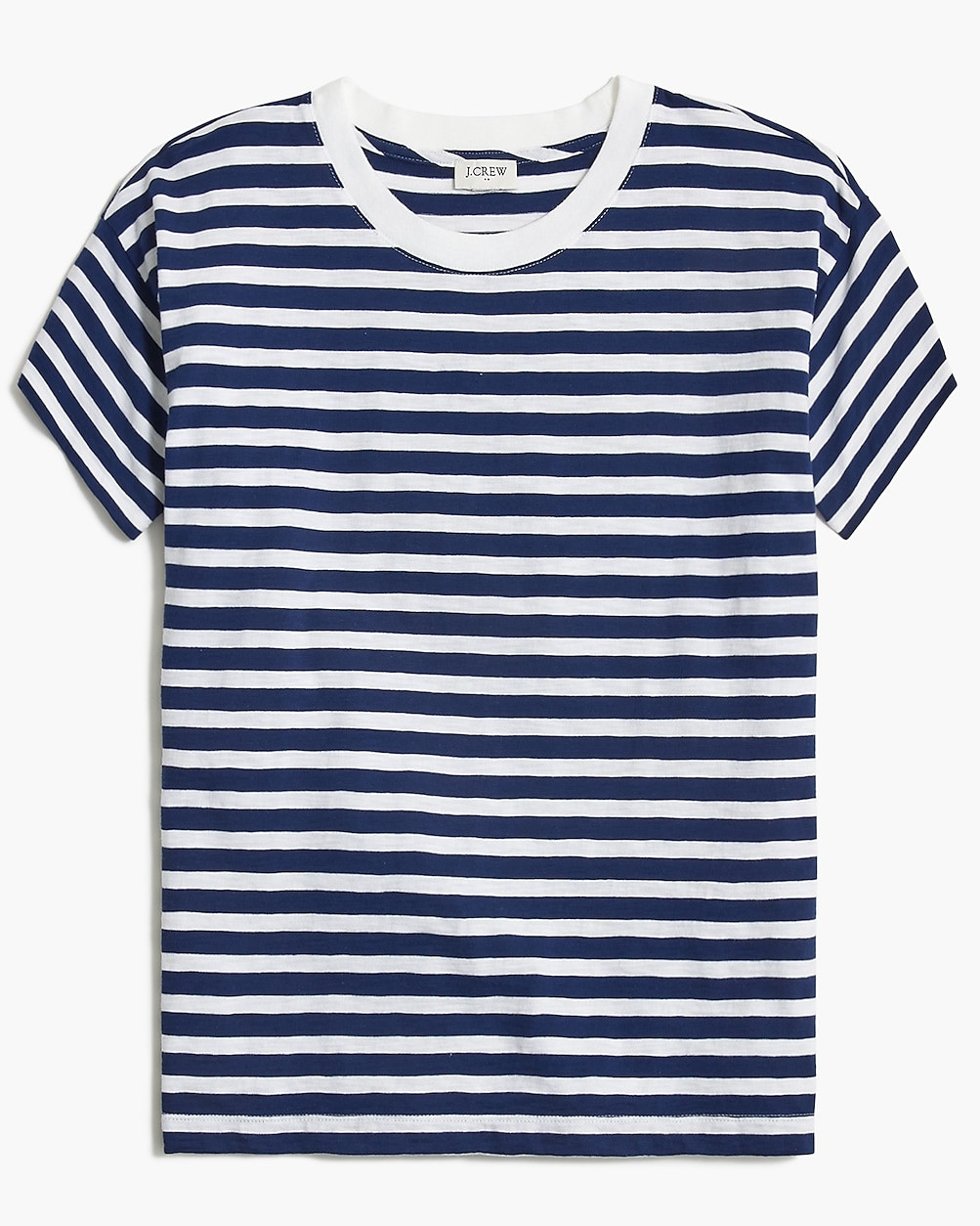 Striped crewneck tee | J.Crew Factory