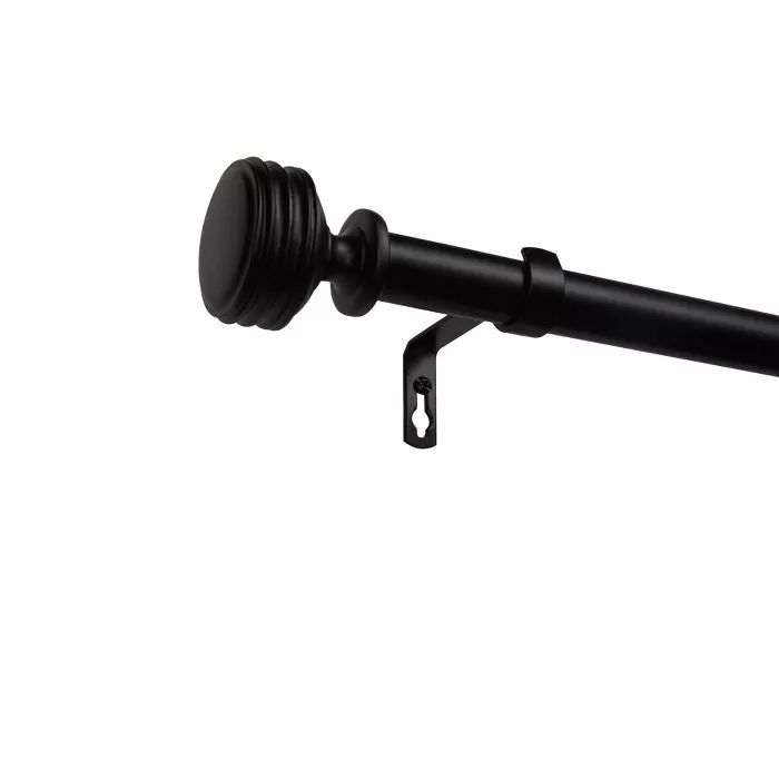 Set of 2 Adjustable Duke Curtain Rod and Coordinating Finial - Exclusive Home | Target