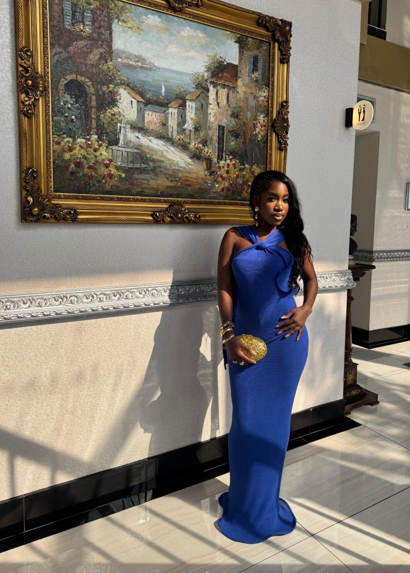 Wedding Guest 💙
DRESS RUNS EXTRA LARGE. WEARING XS 
 Bag is from Mango but is sold out =[ will link to outfit once restocked !

#LTKFindsUnder50 #LTKWedding #LTKFindsUnder100