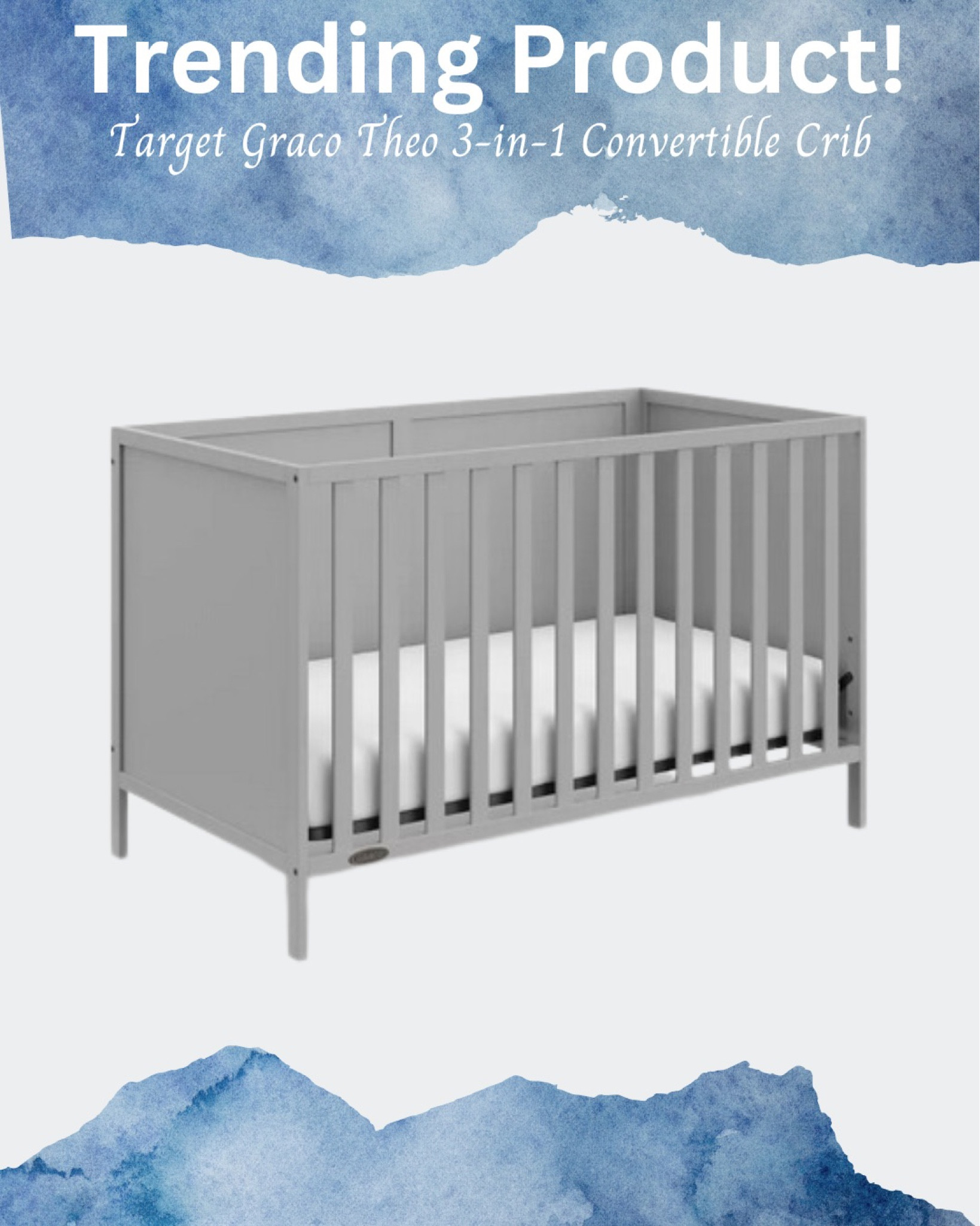 Delta milo 3 in best sale 1 crib