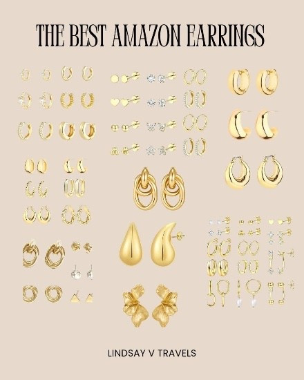 Golden hour, all day ✨ These are my go-to gold earrings from Amazon—trendy, tarnish-resistant, and under $30!

#LTKFindsUnder50 #LTKFindsUnder100 #LTKSeasonal