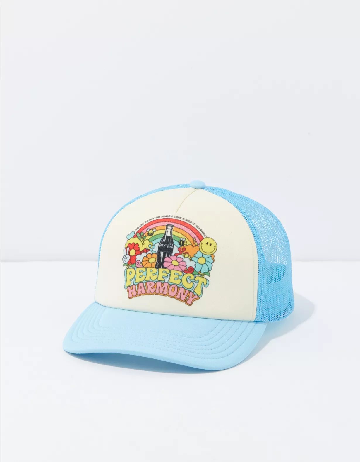 AE Rainbow Coke Trucker Hat | American Eagle Outfitters (US & CA)
