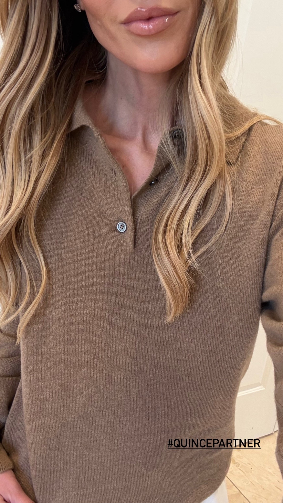 #QuincePartner The kind of staple you’ll reach for constantly—so simple, so chic, and polished. This is the perfect Quince top to pair with anything in your closet. @Quince 