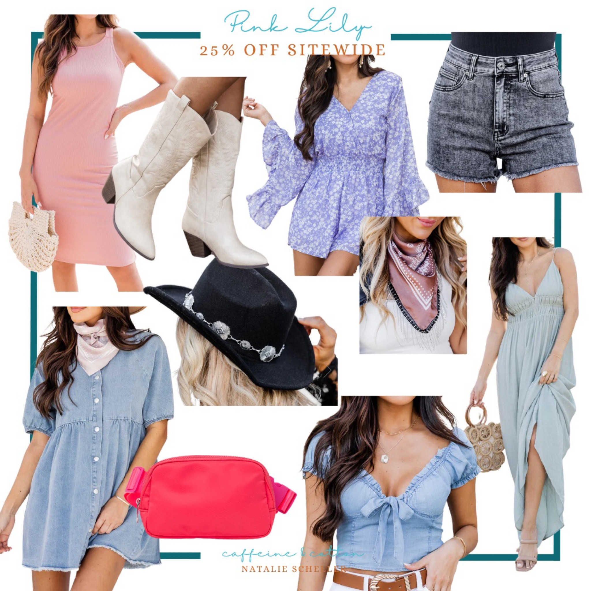 #LTKSpringSale: Pink Lily Boutique! Take 25% off sitewide! 

#pinklilyboutique #smallbusiness #concert #rodeo #cowgirl #vacationlooks #beachlooks #casual #springfashion #womensfashion 

#LTKSale #LTKsalealert #LTKtravel