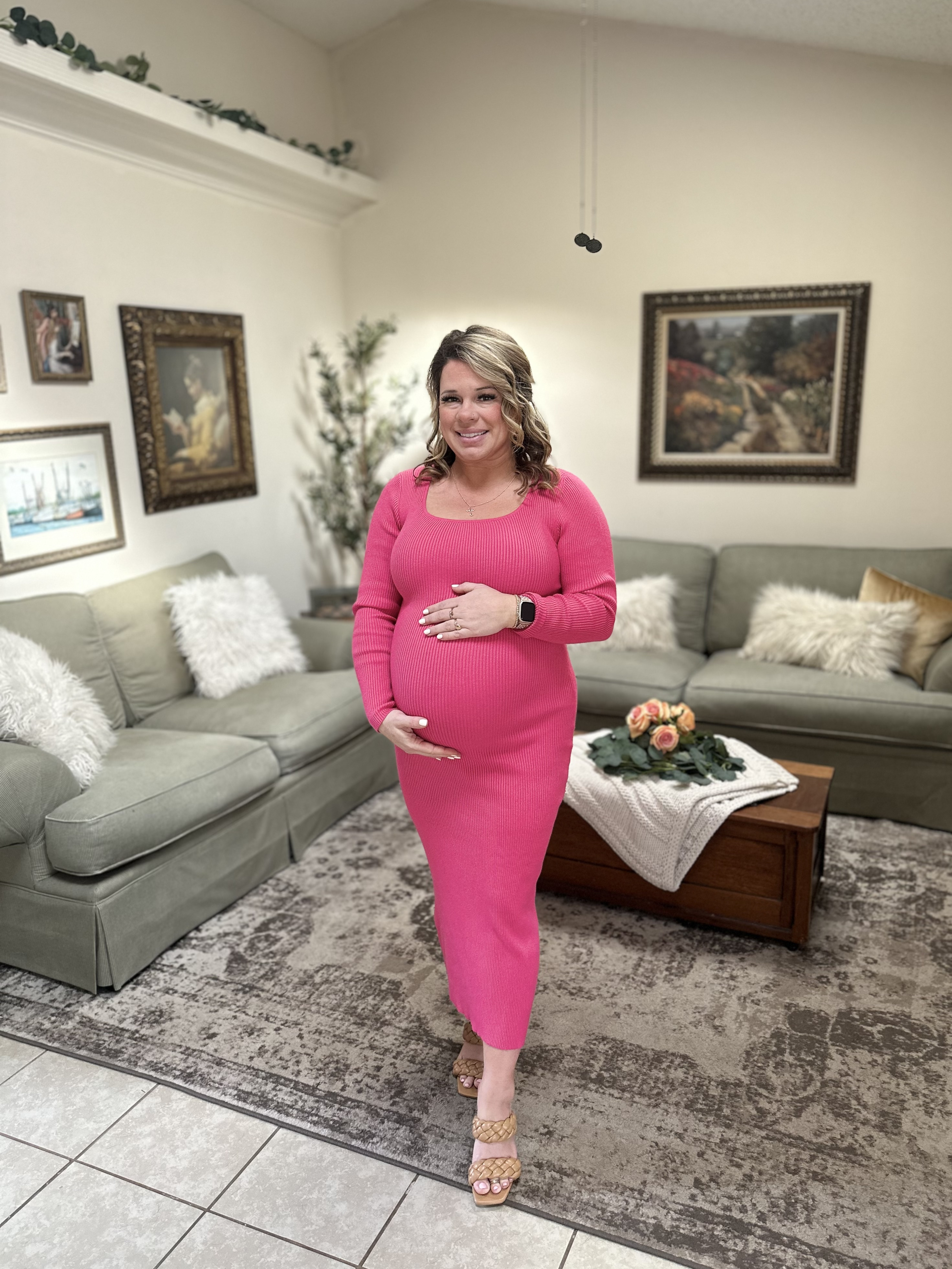 One of the dresses I thought about wearing for my baby shower or for Valentine’s Day depending on the weather and temperature.

I’m a Florida girly so bright colors and lightweight dresses are best for warm weather.

#LTKMidsize #LTKFindsUnder50 #LTKBump