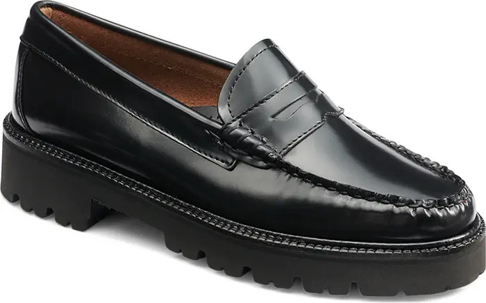 G.H.BASS Whitney Super Lug Sole Penny Loafer (Women) | Nordstrom | Nordstrom