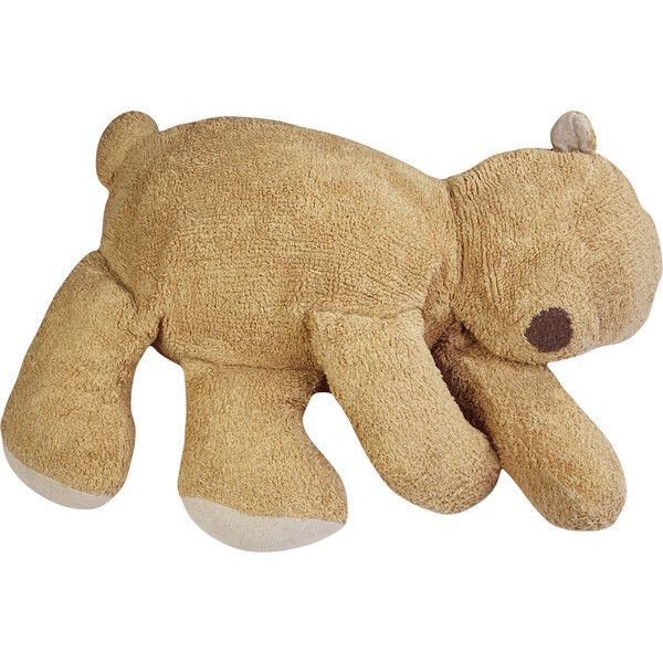 Pouf Sleepy Bear 1' x 3' 8" x 2' 4", Soil Brown | Maisonette