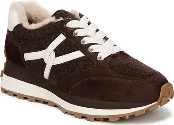 Valentina Genuine Shearling Lined Sneaker (Women) | Nordstrom