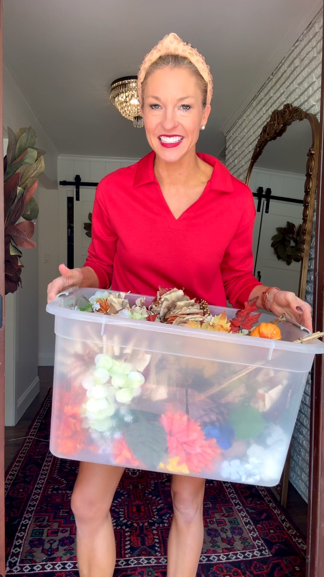 Fall decor going up 🍁🍂

#LTKHome